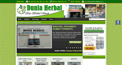 Desktop Screenshot of kiosherbalmurah.com